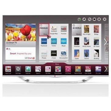  LG 42LA740S Full HD 800Hz 3D SMART WiFi LED televízió 42" (106cm)