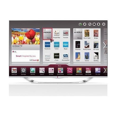 LG 42LA740S Full HD 800Hz 3D SMART WiFi LED televízió 42" (106cm)