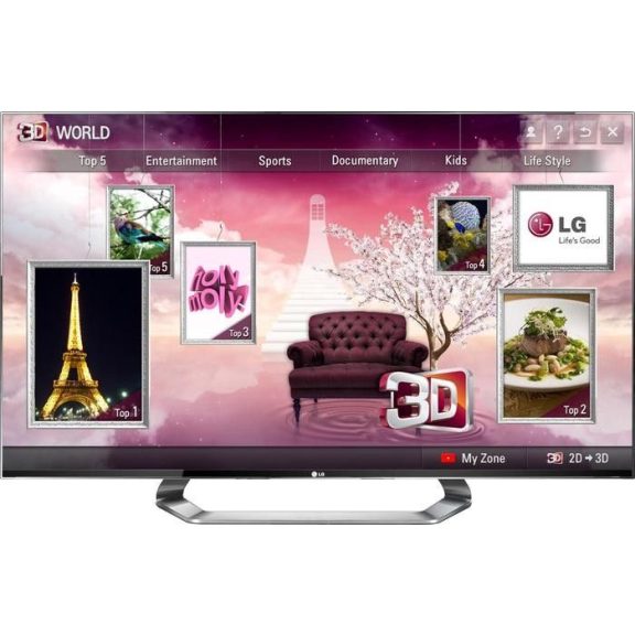 LG 42LM760S Full HD 400Hz 3D LED SMART televízió 42" (107cm) LG 42LM760S Full HD 400Hz 3D LED SMART televízió 42" (107cm)
