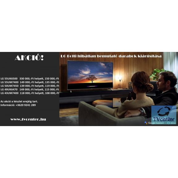 LG 43UM7400PLB 4K UHD HDR Smart LED televízió 43" (108cm) LG 43UM7400PLB 4K UHD HDR Smart LED televízió 43" (108cm)