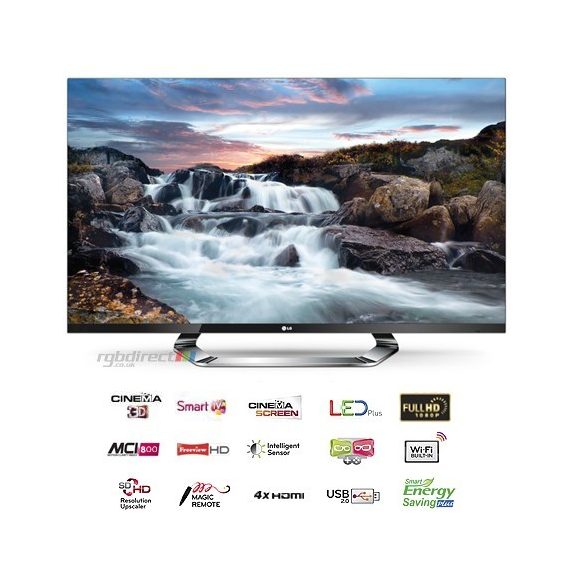 LG 47LM760S Full HD 400 Hz 3D LED SMART televízió 47" (117cm) LG 47LM760S Full HD 400 Hz 3D LED SMART televízió 47" (117cm)