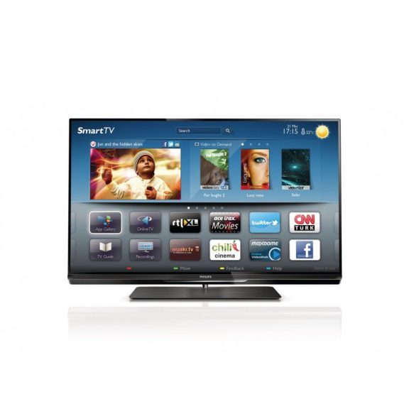 Philips 47PFL6097K/12 Full HD 600 Hz 3D LED SMART televízió 47" (119cm) Philips 47PFL6097K/12 Full HD 600 Hz 3D LED SMART televízió 47" (119cm)