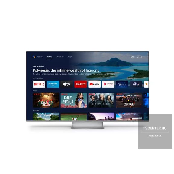 Philips 50PUS8807/12 4K UHD LED Android TV 3 oldalas Ambilight 50"(126cm) Philips 50PUS8807/12 4K UHD LED Android TV 3 oldalas Ambilight 50"(126cm)
