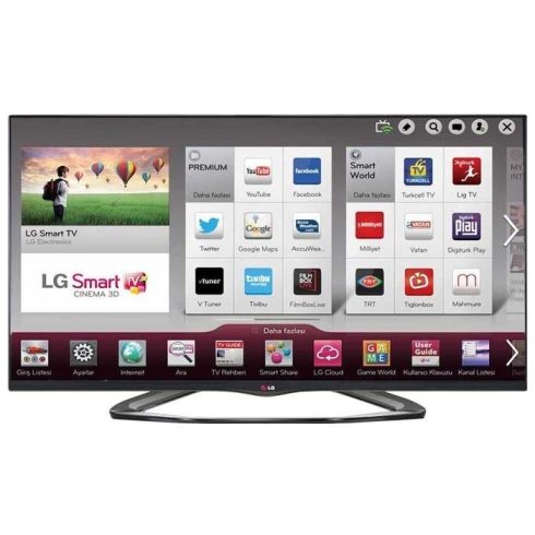 LG 55LA660S Full HD 400 Hz 3D SMART WiFi LED televízió 55" (139cm)