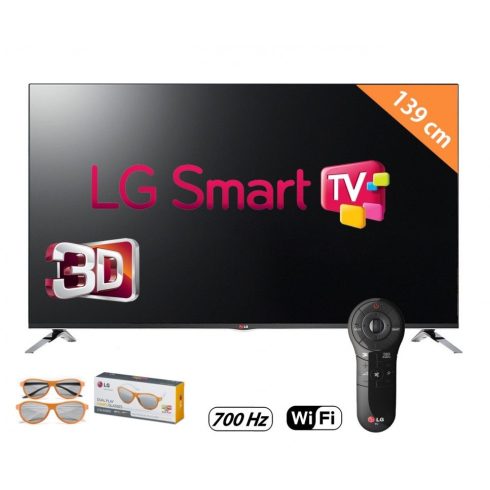 LG 55LB671V Full HD 700Hz 3D LED webOS SMART televízió 55" (140cm)