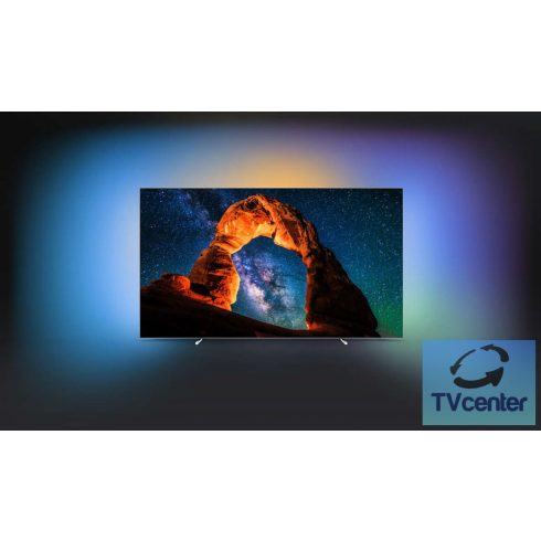 Philips 55OLED803/12  OLED 8 series Pengevékony 4K UHD OLED Android TV 139 cm-es (55"-es) Ambilight