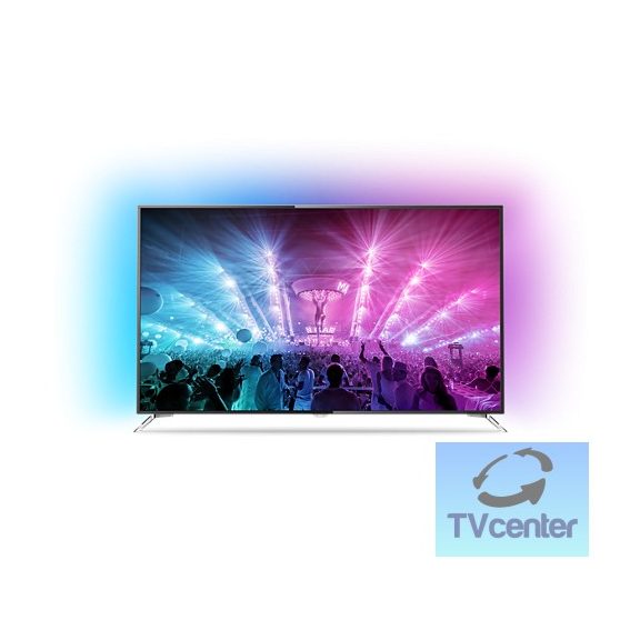 Philips 75PUS7101/12 4K Ultra Slim LED, Android TV, 3-oldalas Ambilight rendszerrel 75"(189 cm) Philips 75PUS7101/12 4K Ultra Slim LED, Android TV, 3-oldalas Ambilight rendszerrel 75"(189 cm)