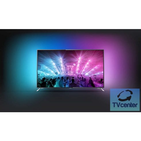 Philips 75PUS7101/12 4K Ultra Slim LED, Android TV, 3-oldalas Ambilight rendszerrel 75"(189 cm)