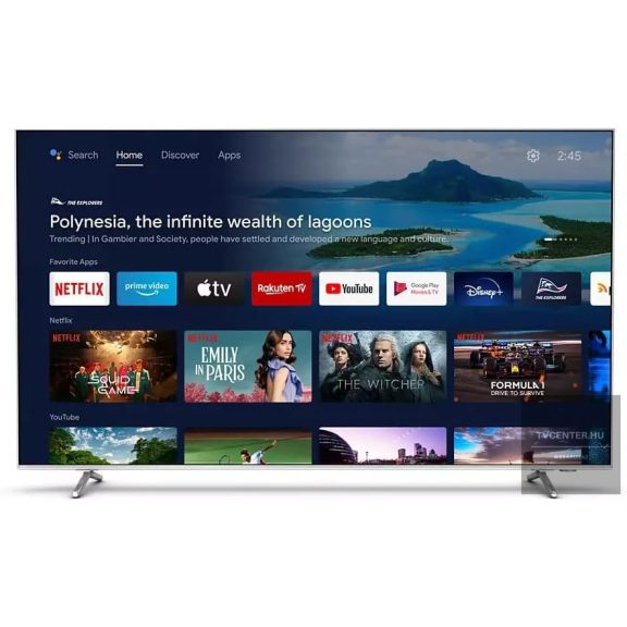Philips The One 86PUS8807/12 UHD 4K LED Android 120 Hz Ambilight televízió 86"(217cm) Philips The One 86PUS8807/12 UHD 4K LED Android 120 Hz Ambilight televízió 86"(217cm)
