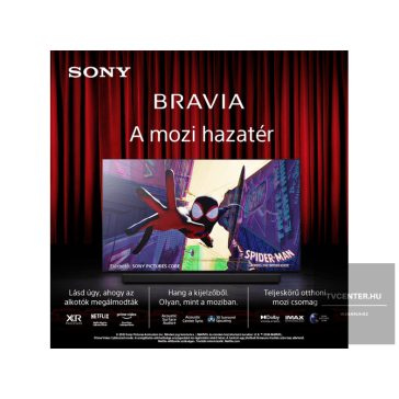   Sony Bravia K-55XR80 OLED Ultra HD (4K TV) Google televízió 55" (139cm)