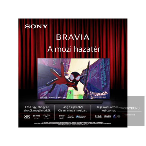 Sony Bravia K-55XR80 OLED Ultra HD (4K TV) Google televízió 55" (139cm) Sony Bravia K-55XR80 OLED Ultra HD (4K TV) Google televízió 55" (139cm)
