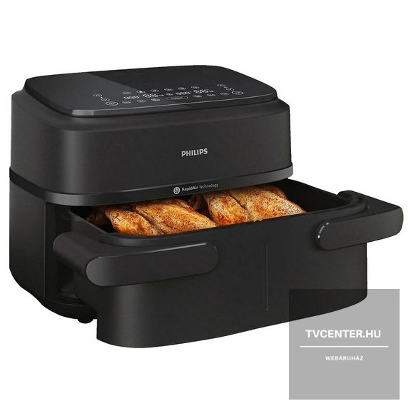 PHILIPS 1000 Series NA150/00 Airfryer 7,1 l flex kosaras forrólevegős sütő PHILIPS 1000 Series NA150/00 Airfryer 7,1 l flex kosaras forrólevegős sütő
