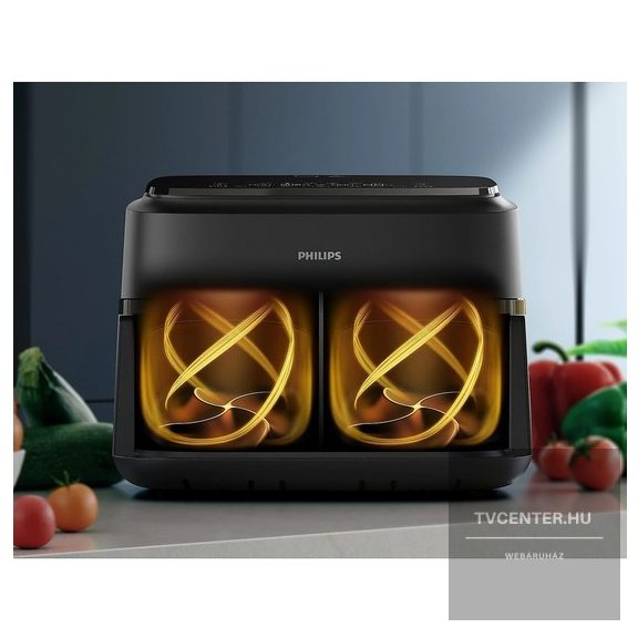PHILIPS 1000 Series NA150/00 Airfryer 7,1 l flex kosaras forrólevegős sütő PHILIPS 1000 Series NA150/00 Airfryer 7,1 l flex kosaras forrólevegős sütő