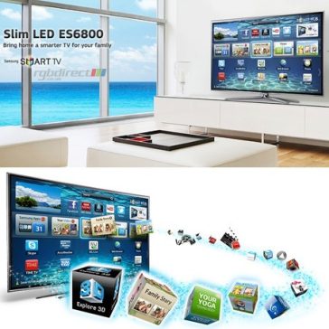   Samsung UE32ES6800 Full HD 400Hz 3D LED LCD SMART televízió 32" (82 cm)