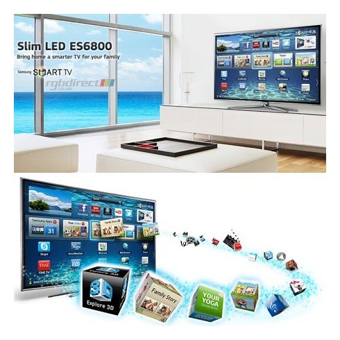 Samsung UE32ES6800 Full HD 400Hz 3D LED LCD SMART televízió 32" (82 cm)