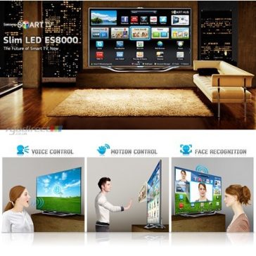   Samsung UE40ES8000 Full HD 800Hz 3D LED SMART televízió 40" (102cm)