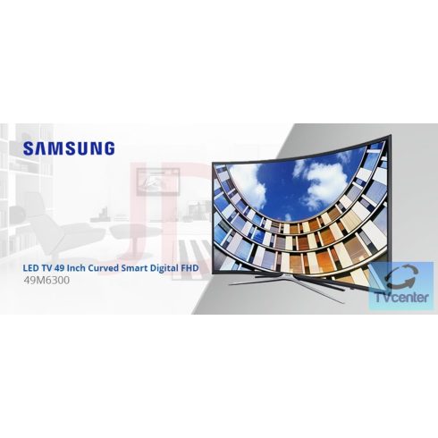 Samsung UE49M6300 Full HD ívelt LED televízió 49" (124cm)